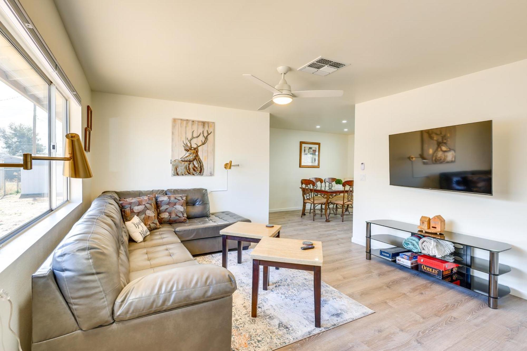 Kingman Vacation Rental With Yard And Fire Pit Esterno foto
